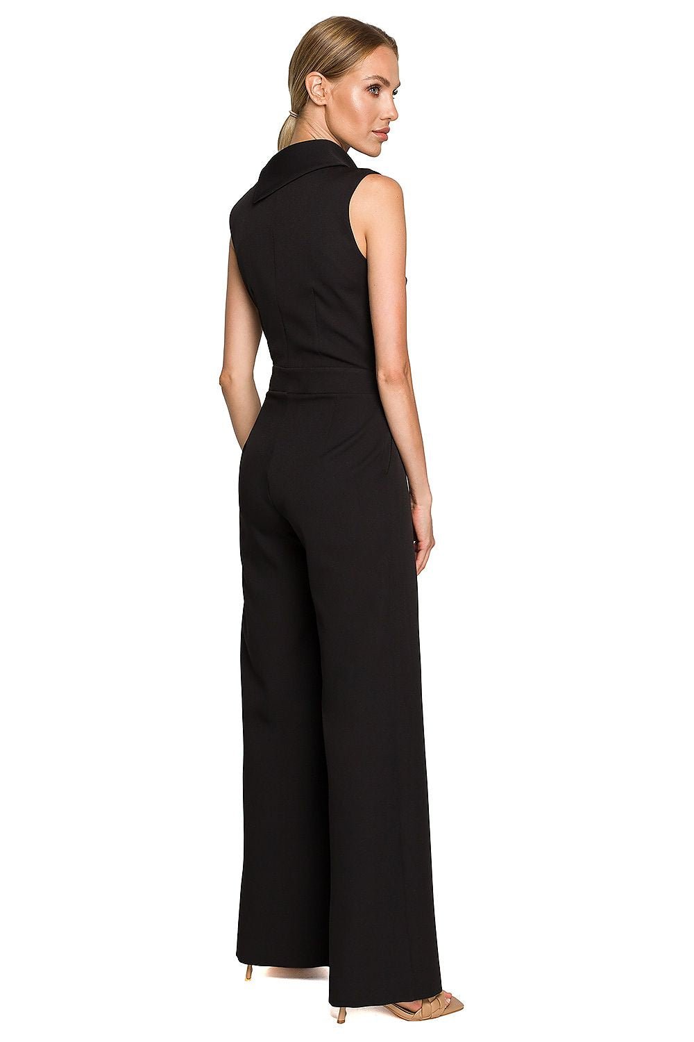 Isla Sleeveless Jumpsuit - Black - Ruby Vixen