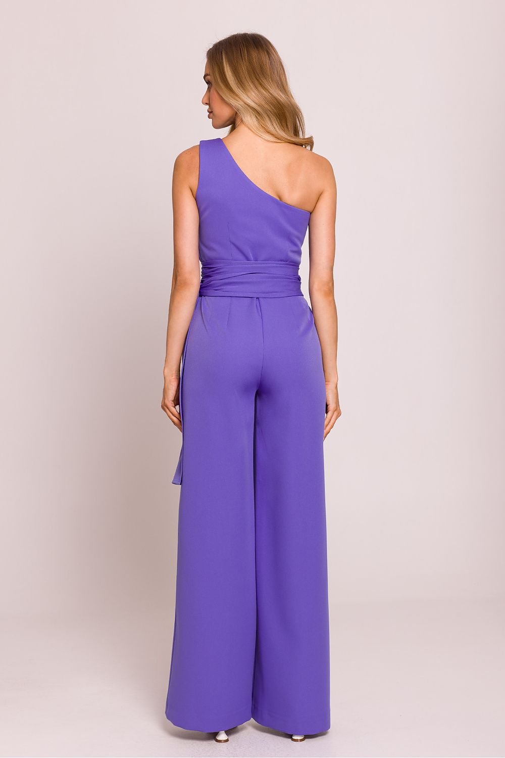 Mila Asymmetrical Jumpsuit - Violet - Ruby Vixen