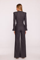 Boss Energy Jumpsuit - Dark Grey - Ruby Vixen