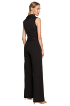 Isla Sleeveless Jumpsuit - Black - Ruby Vixen