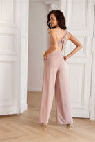 Isotta One Shoulder Jumpsuit - Blush - Ruby Vixen