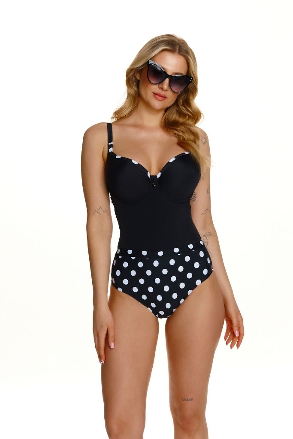 Opal Nera One Piece Swimsuit - Black, One Piece, Ruby Vixen